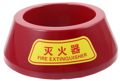 Angoily Floor Bracket Powder Extinguisher Base Safety Holder Sturdy Construction