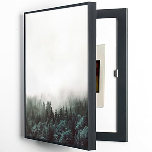 KJHYYPP A, 60X80cm, Cubierta de Metro Pintura Decorativa Caja de distribución Marco de mostrador Resistente Pintura Colgante de Pared para el hogar Restaurante Oficina Caja de distribución