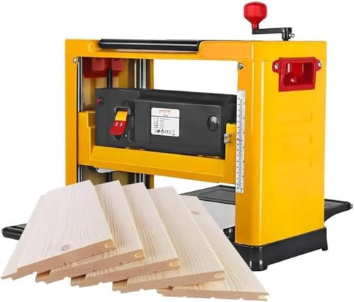 Raboteuse électrique en bois, 2000 W, haute puissance 8000 tr/min, angle réglable, profondeur de 0 à 3 mm pour des projets précis de travail du bois et de bricolage