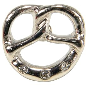 Alpenflüstern Ansteck-Pin Strass-Breze - Trachten-Anstecker, Trachtenschmuck für Damen und Herren (in traditionellen Farben) API132