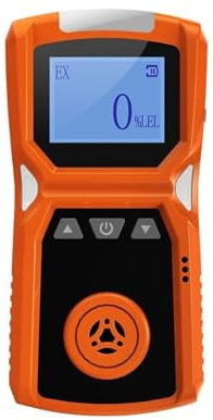 Portable Industry H2/O3/CO/PH3/CO2/H2S/NH3/O2/NO2/NO/EX/CH4 Gas Detector Combustible Alarm Detetcor USB Charge 0-100% LEL(EX-0-100LEL)