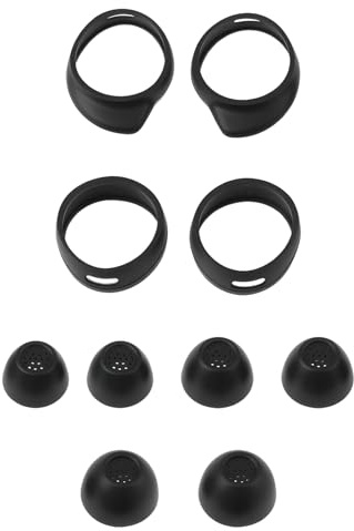SG Store Kit de Almohadillas para Los Oídos Wingtip Earbuds Compatibles con Samsung Galaxy Buds FE Color Negro