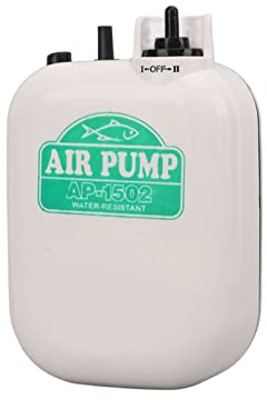 RiToEasysports Aquarium-Luftpumpe, Batteriebetriebene Tragbare Sauerstoffpumpe mit Schlauch und Sprudelstein für Aquarien, Outdoor-Angelreisen