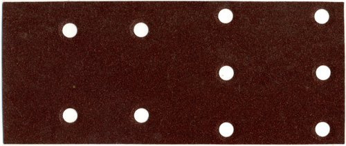 MAKITA Carta ABRASIVA per Levigatrice Orbitale BO4566 Grana 80 100X240 mm 10 pz