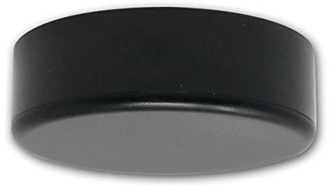 Abzweig Baldachin, Kunststoff, schwarz