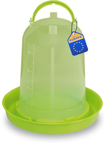 Agrarzone Hühnertränke grün Geflügeltränke Hühner Geflügel Tränke | 1,5 L, 3 L, 5 L, 10 L, beheizbar, Füllstandsanzeige, automatisch