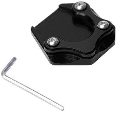 Motorrad Ständer Unterlage Für Rebel500 Rebel250 Rebel300 CMX500 CMX300 2017-2024 Motorrad-Seitenständer-Vergrößerungsplatte(Schwarz)