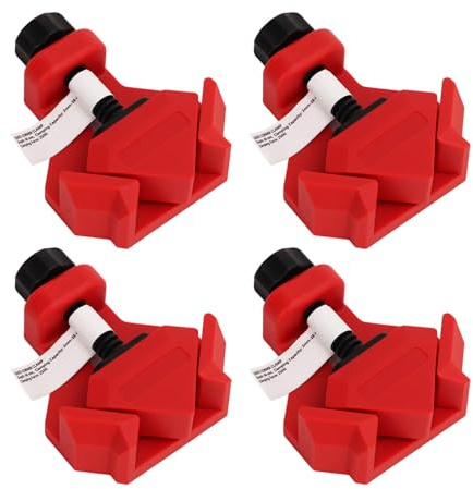 4pcs Right Angle Clamp Spring Load, 90 Degree Corner Clamp for Maintenance of Woodworking Furniture