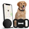 Nasuanata Tracker für Hunde, Schwarz Positionstracker Ohne ABO mit Silikonhülle, Kein GPS Tracker Hund Tiertracker funktioniert mit Find My (nur iOS)