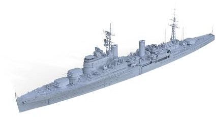 MRY-SFW 1/1250 Military Model Indian Light Cruiser USS Mysore Kaikan
