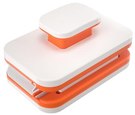 Sharplace Nettoyeur de vitres, outil de nettoyage de vitres, nettoyeur de pare-brise Double face pour miroir, Orange