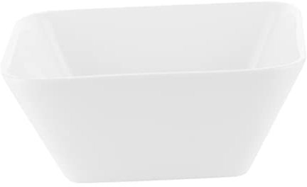 Cabilock Insalatiera in Ceramica Creativa 17,4 Cm Bianca, Ciotola Da Dessert e Per Frutta Multifunzionale Per Cucina e Ristorazione