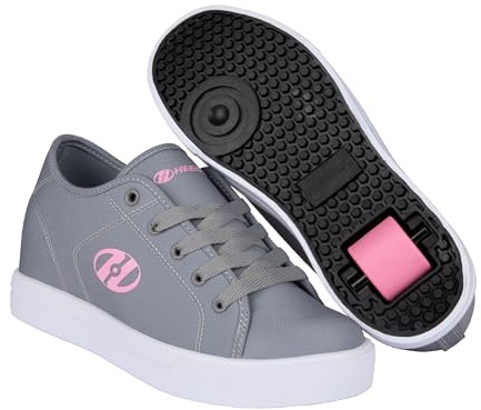 Heelys Fresh Mädchen Schuhe Grau Rosa, Grau/Pink, 36.5 EU