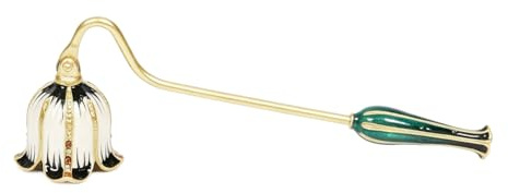 bordorsse Kerzenlöscher, Vintage-Kerzenlöscher mit langem, haltbarem Griff, Metall-Wachslöscher zum Löschen der Kerzenflamme, dekorativer Dochtlöscher ist perfekt für Kerzenliebhaber als Geschenke