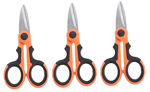 BESPORTBLE 3piezas Tijeras De Pesca Ligeras y Duraderas Inoxidable Antideslizantes para