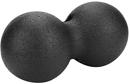 CHICIRIS Bola de Masaje de maní Rodillo de Espuma EPP 24 X 12 Cm Bola de Masaje Doble para Espalda, Cuello, Pie, Muscular, Yoga, Pilates, Rehabilitación y Entrenamiento de Estabilidad (Bolas dobles