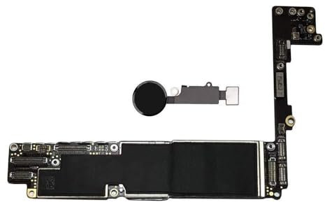 Carte mère pour iPhone 8 Plus 256 Go avec système d'empreintes digitales iOS pour carte mère iPhone 8 Plus avec puces 256GB Black