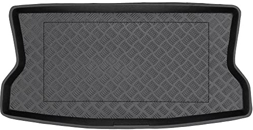 SMK Tapis de coffre en PE pour Renault Twingo II 2007-2014 Rendez votre voyage plus confortable grâce à ce tapis de voiture durable - Tapis de coffre de voiture tout temps, protection contre les salis