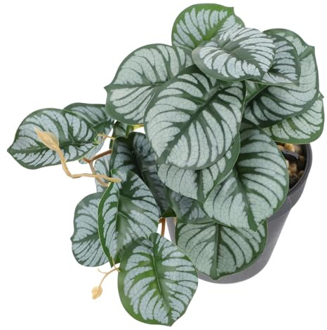 MAGICLULU Artificial Plant Potting Artificial Bonsai Decor Home Office Table Plant Decor
