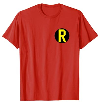 Batman Robin Left Chest Logo T-Shirt