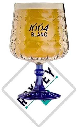 RoxleyLtd Roxley Kronenbourg 1664 Blanc X1 Beer Lager Pint Glass Glasses | Man Cave | 20oz | Pub Club