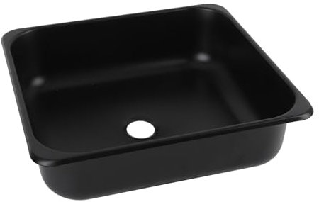 Einzelbecken-Barspüle 13,8 X 12,6 X 3,9 Zoll, Küchenspüle aus Poliertem Edelstahl mit 40-mm-Ablaufloch für Boot, Wohnwagen, Wohnmobil