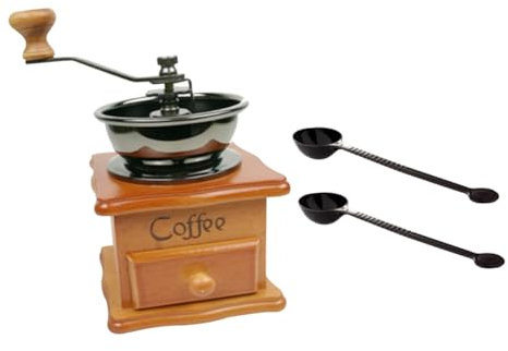 IMIKEYA 1 Set Di Macchina Da Caffè Manuale Macchina Da Caffè Espresso Piccola Macchina Da Caffè Espresso Macchine Da Caffè A Grano Per La Casa Fragola Per Caffè Caffè Vintage Caffè Espresso