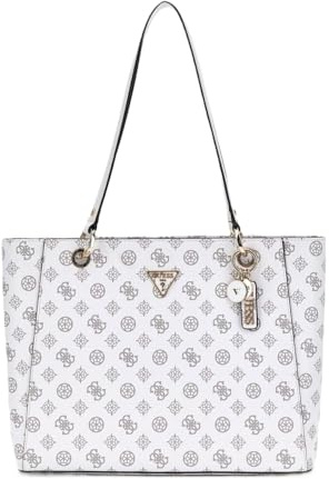 GUESS Noelle Tote White Logo