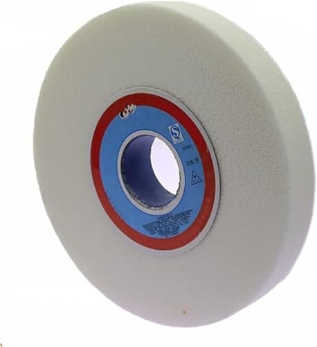 Mole per smerigliatura Mola abrasiva in corindone bianco for smerigliatrice da banco 150x32x20mm grana 46-120(46 Grit)
