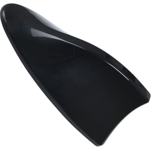 Alipis Antenne Aileron de Requin pour Voiture Noire avec Base Métallique Antenne Radio Signal Amélioré Compatible SUV et Camion Accessoire Extérieur Automobile