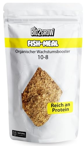Bio2Grow Fish Meal 1,5KG – Natürlicher Fischmehl Dünger – Organischer Stickstoff & Phosphor – Für Wachstum & Blüte