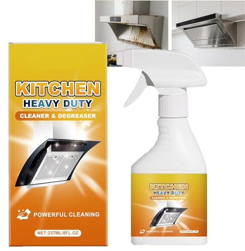 Küche Heavy Duty Reiniger Spray Hartnäckige Spritzer Entferner Entfetter Öfen Dunstabzugshaube Flecken Mikrowellenherd Mehrzweck-Spray Ölflecken Fett Verbrannt Rückstand Töpfe (1pcs)