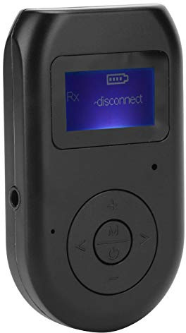 ZAICOLER BT-11 Adaptador Bluetooth Transmisor Receptor con Pantalla LCD para Transmisión de Inalámbrica Llamada Manos Libres para Dispositivos de Usuarios ABS como Se Muestran Las Imágenes