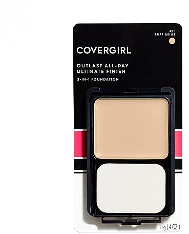 COVERGIRL Outlast All-Day Ultimate Finish Foundation, Buff Beige 425