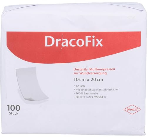 DRACOFIX OP-Kompressen 10x20 cm unsteril 12fach 100 St