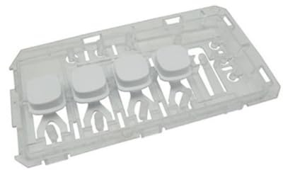 Beko Washing Machine 2867700400 Accessories/Washing Machine Light Guide 4 Button Assembly