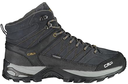 CMP Rigel Mid Trekking Shoe Wp herr vandringsskor, Antracite Torba, 47 EU