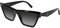 SAINT LAURENT Womens SL M103-001 58 Woman Acetate Sunglasses, Black-Black-Grey