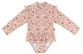 Sterntaler Babyflicka blommor baddräkt, ecru, 116 cm