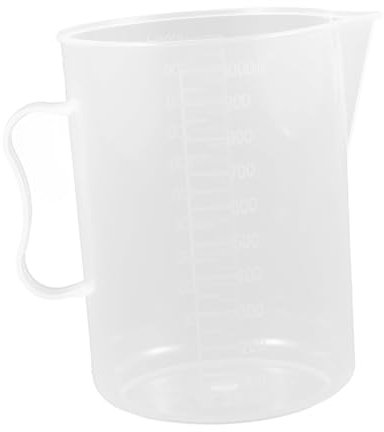 Cabilock Misurino Per Carburante in Plastica Contenitore Per Misurazione Olio Marcature Precise Per Misurare Olio Per Auto e Uso Meccanico Facile Da Usare e Trasportare