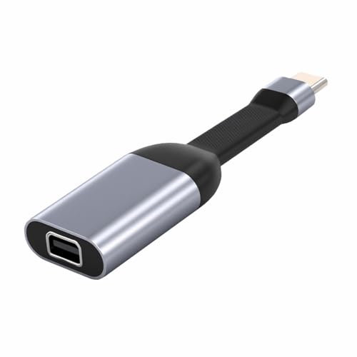 chenyang Câble court USB C vers Mini Displayport, prend en charge 4K @ 60 Hz, 1440P@60Hz, 1080P@60Hz, compatible avec Thunderbolt3/4