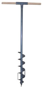 Berger + Schröter, Trivella a mano 7 cm, Palo punta, pfahl foro punta di trapano, 1 pezzi, 50206