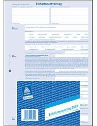 AVERY Zweckform Einheitsmietvertrag 4-seitig, A4, 2849