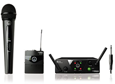Akg - Wms-40 mini dual vocal instrumental set inalambrico micro-petaca