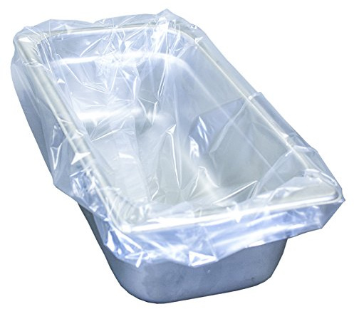 Handgards® Ovenable Pan Liners - 19.5 in x 10 in Nylon Cooking Bag - 100 count - Fits Third and Quarter Pans