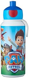 Mepal - Trinkflasche Pop-up Campus - Wasserflasche - Auslaufsichere Flasche für die Schule - Wiederverwendbar - BPA-frei & Spülmaschinenfest - 400 ml - Paw Patrol