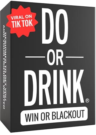 Do or Drink Trinkspiel - Englische Ausgabe - Ein Saufspiel das auf keinem Festival