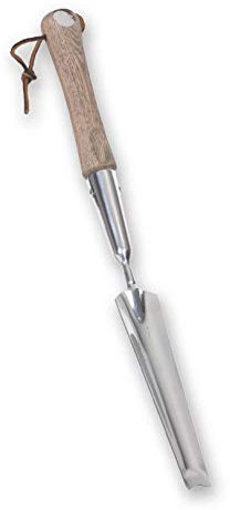 mgc24 Unkrautstecher Edelstahl mit Holzgriff