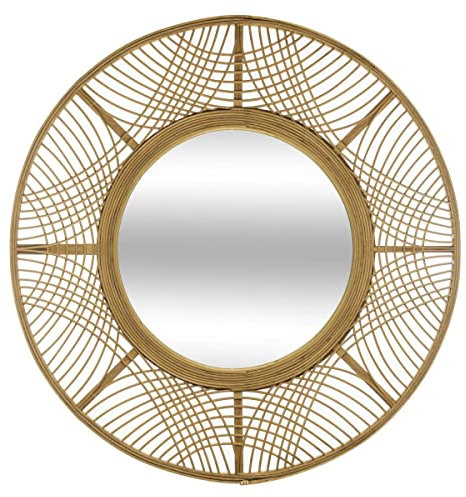 Atmosphera - Miroir Ina - Bambou D70 cm