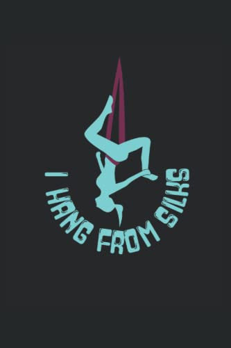 Aerial Hoop Aerial Silks Air Yoga Acrobatics Silk Dancer: 6x9 - Graph Paper - Notebook with 100 pages